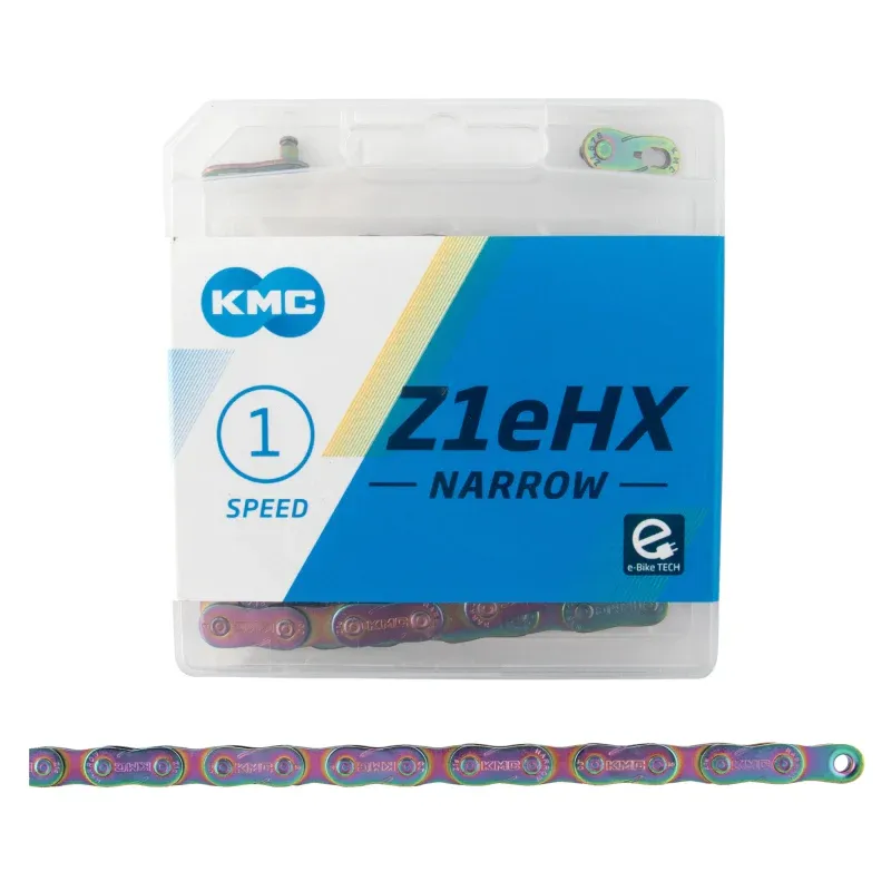 KMC, Z1eHX NARROW, Chain, Speed: 1, 3/32'', Links: 112, Neo Chrome