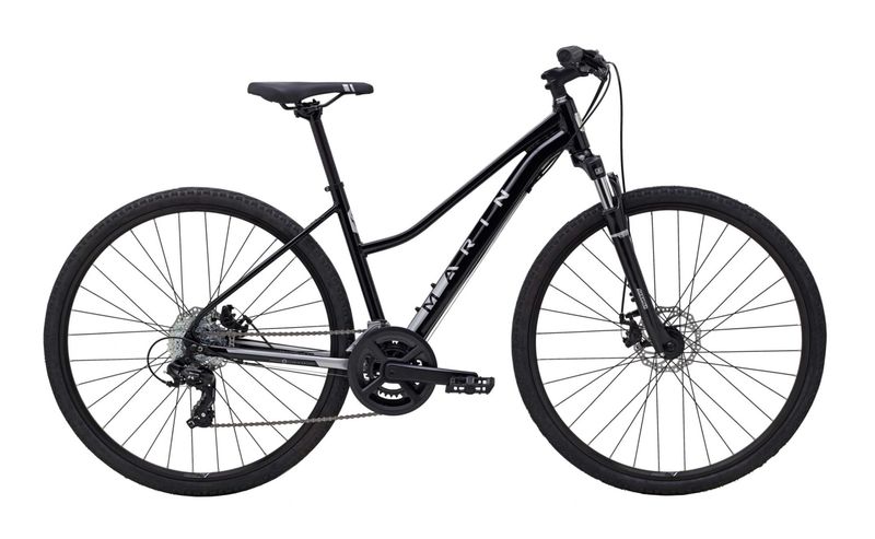 Marin San Anselmo DS1, Gloss Black/Silver, 700c, LG