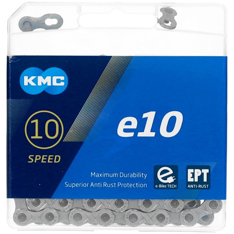 KMC e10 Chain 10SP Silver/Silver