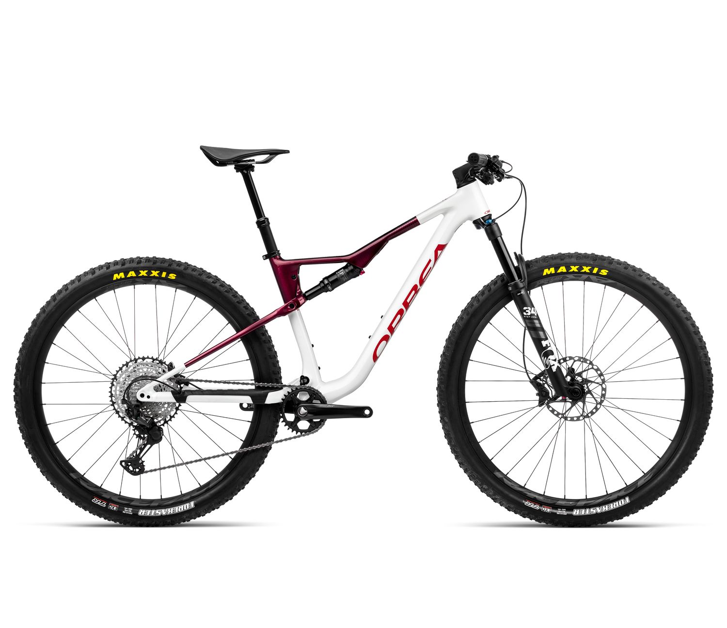 Orbea OIZ H10 L White Chic- Shadow Coral (Gloss) - Owner's Bike