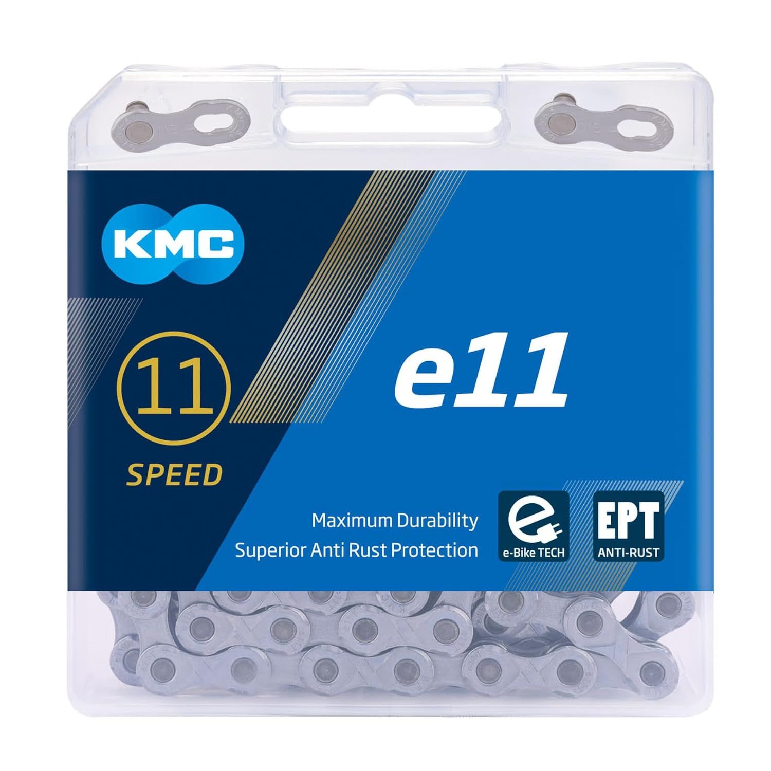 KMC e11 Chain 11SP Silver/Silver
