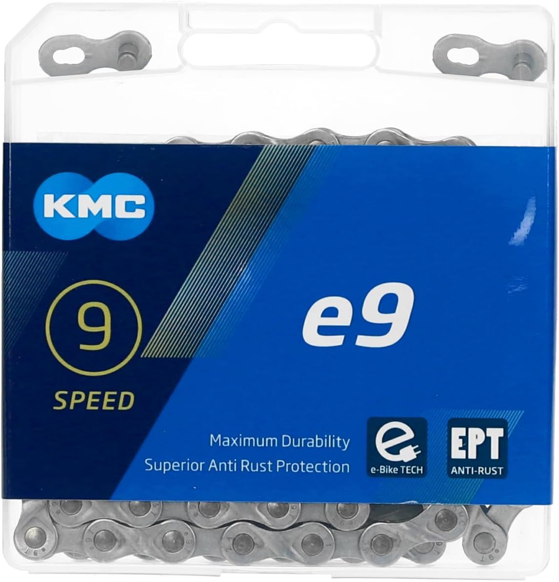 KMC e9 Chain 9SP Silver/Silver