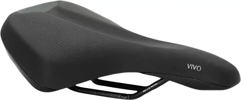 Selle Royal Vivo Ergo Reflective Saddle - Athletic - Unisex - Black