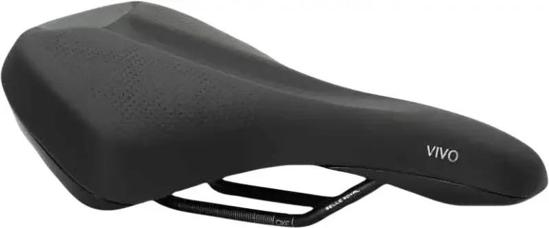 Selle Royal Vivo Ergo Reflective Saddle - Athletic - Unisex - Black