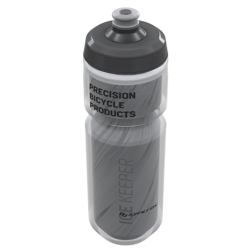 Syncros Water Bottle 600ml Icekeeper Insulated Clear