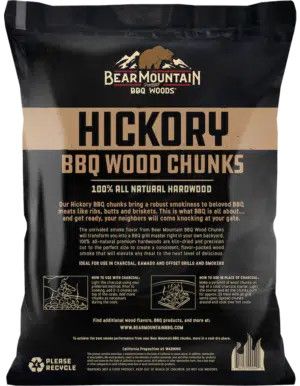 Bear Mountain Wood Chunks, Flavour: Hickory
