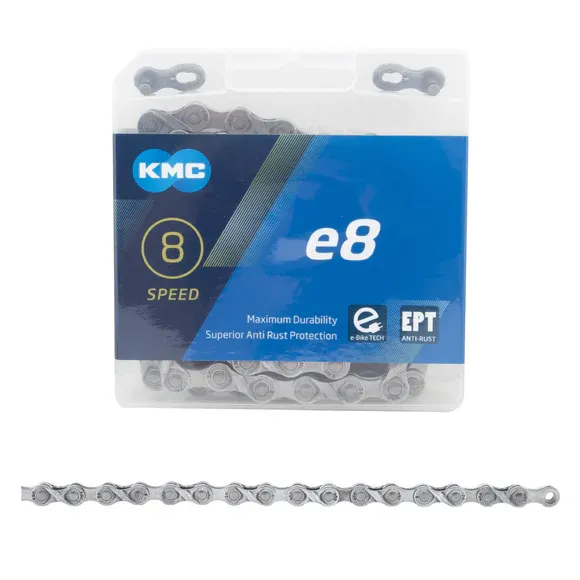 KMC, e8 EPT, Chain, 8 Speed, Grey