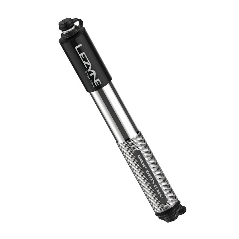 Lezyne, Grip Drive HV, Pump, ABS Flip Chuck, 90PSI