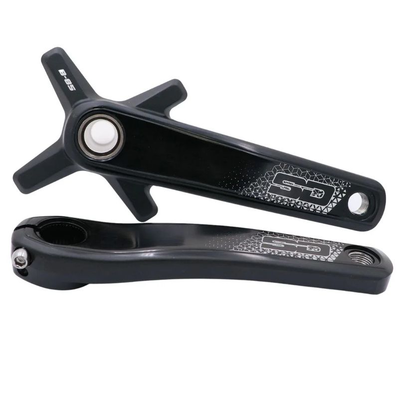 SD B-85 170mm Hollow Crankset 4 Hole Black