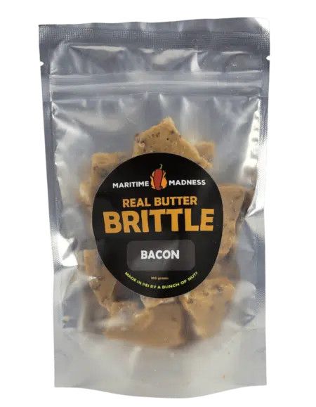 Maritime Madness Real Butter Brittle- Bacon