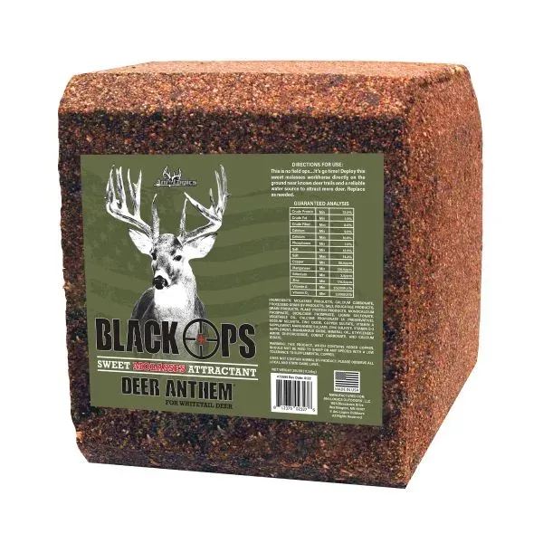 Ani-Logics 73201 Deer Anthem Molasses 25lb Block