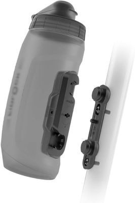 Fidlock 590ML Twist Bottle With Mount And Tex Base Multi- Trans Black