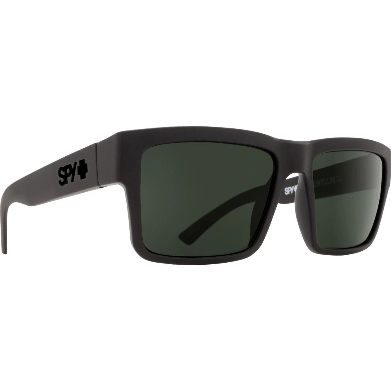 SPY MONTANA SOFT MATTE BLACK - HAPPY GRAY GREEN POLAR