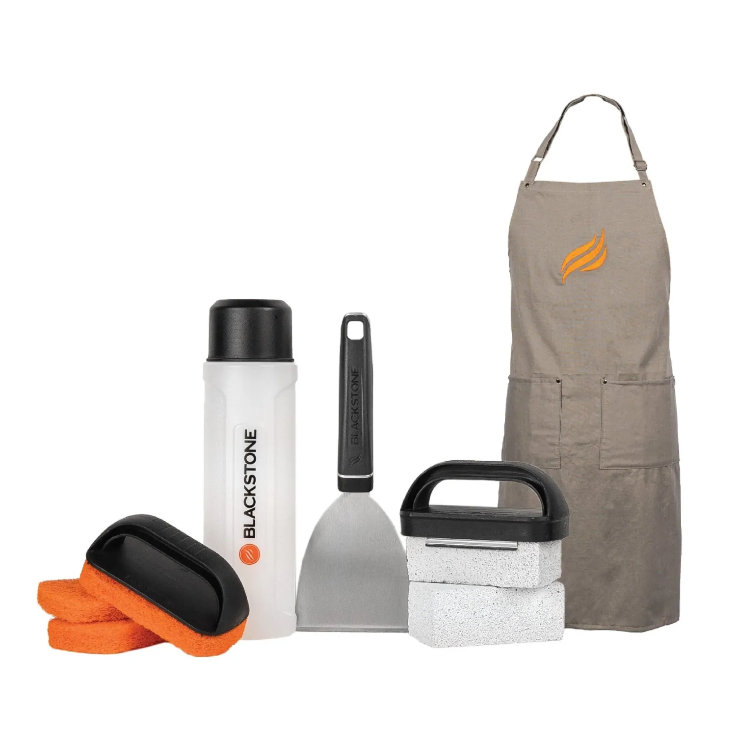 Blackstone Iron Forged Series Cleaning Kit with Apron