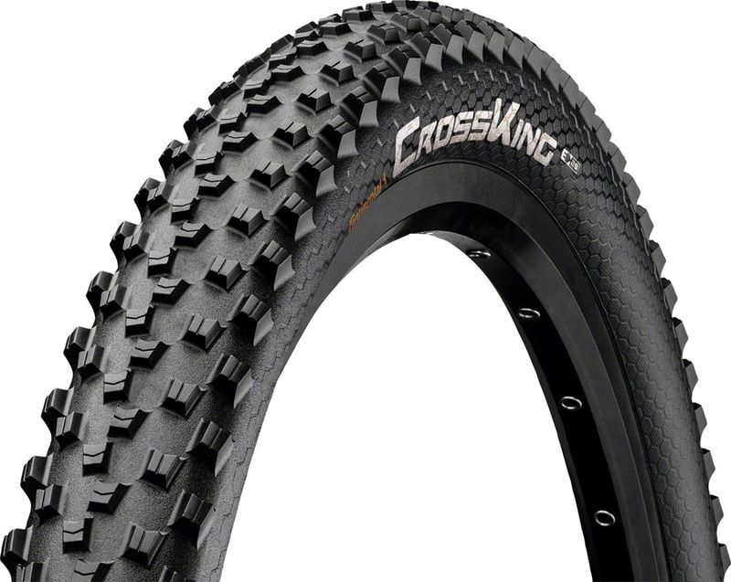 Continental Cross King Tire - 27.5 x 2.20, Clincher, Wire, Black, E25