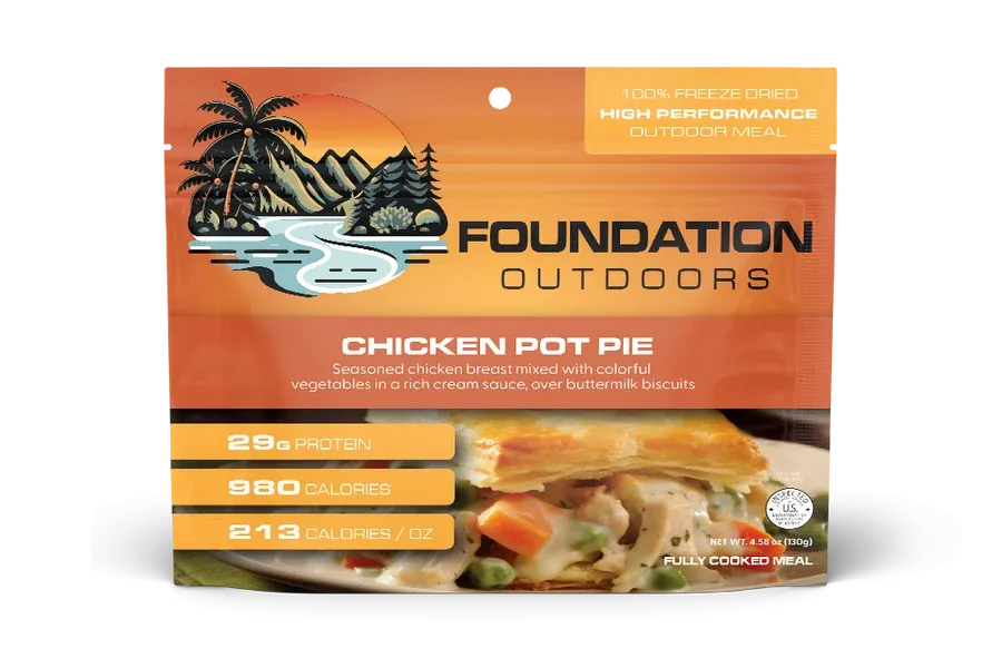 Foundation Outdoors, Flavour: Chicken Pot Pie