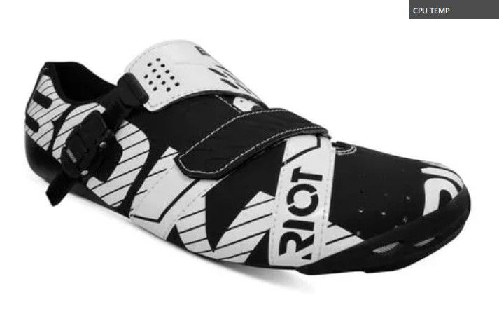Bont Riot Black/White 41