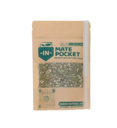 TERERÉ  MATE IN POCKET SABOR NATURAL