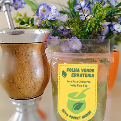 ERVA POCKET TERERÉ OU CHIMARRÃO BRINDES PERSONALIZADOS