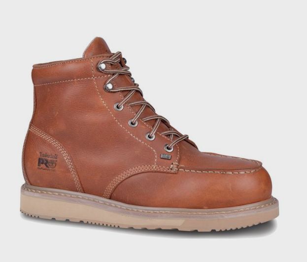 BARSTOW WEDGE BRN SOFT TOE