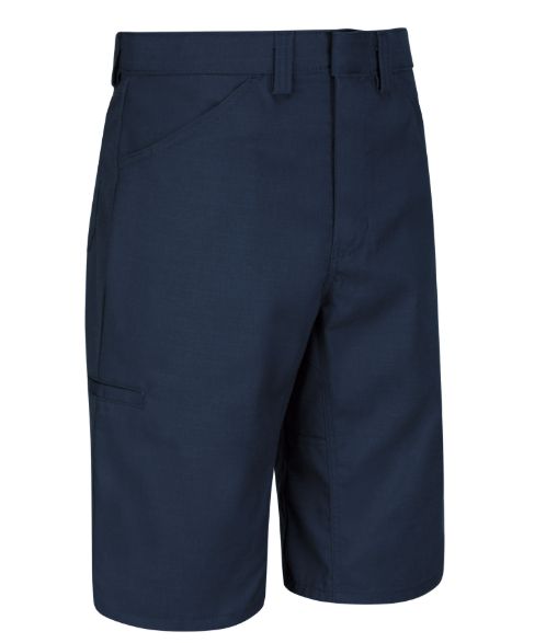 RED KAP MENS LIGHTWEIGHT CREW SHORTS NAVY 13&quot; PT4LNV