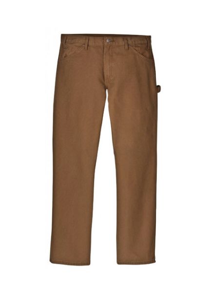 DICKIES DUCK CARPENTER JEANS BROWN-1933BD