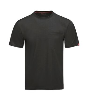 COOLING SHORT SLEEVE WORK SHIRT BLACK TKM2BK