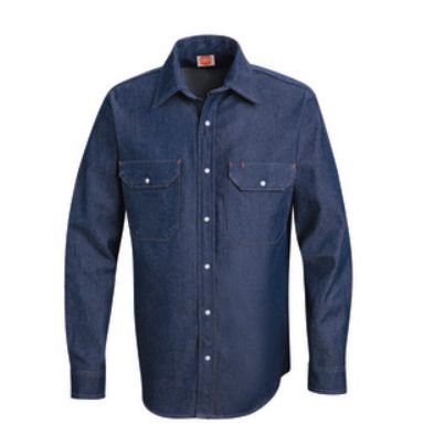 DELUXE DENIM LONG SLEEVE SHIRT-SD78