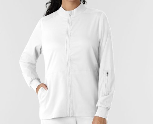 BOUNDLESS WOMENS WARM UP SCRUB JACKET-8151
