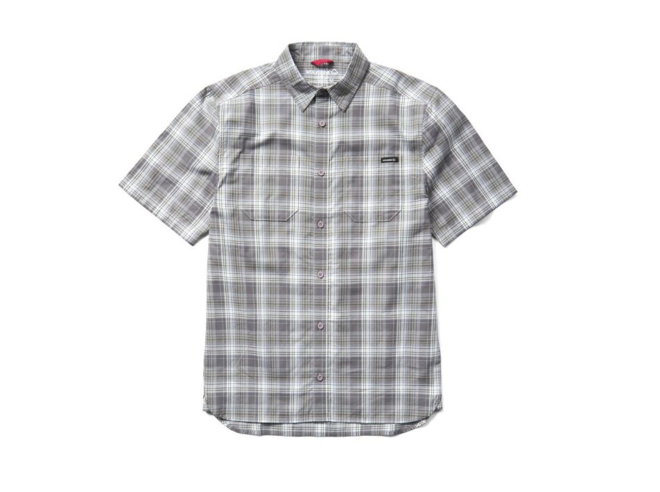 BUILT STRETCH SS PLAID SHORT SLEEVE SHIRT -W1213630