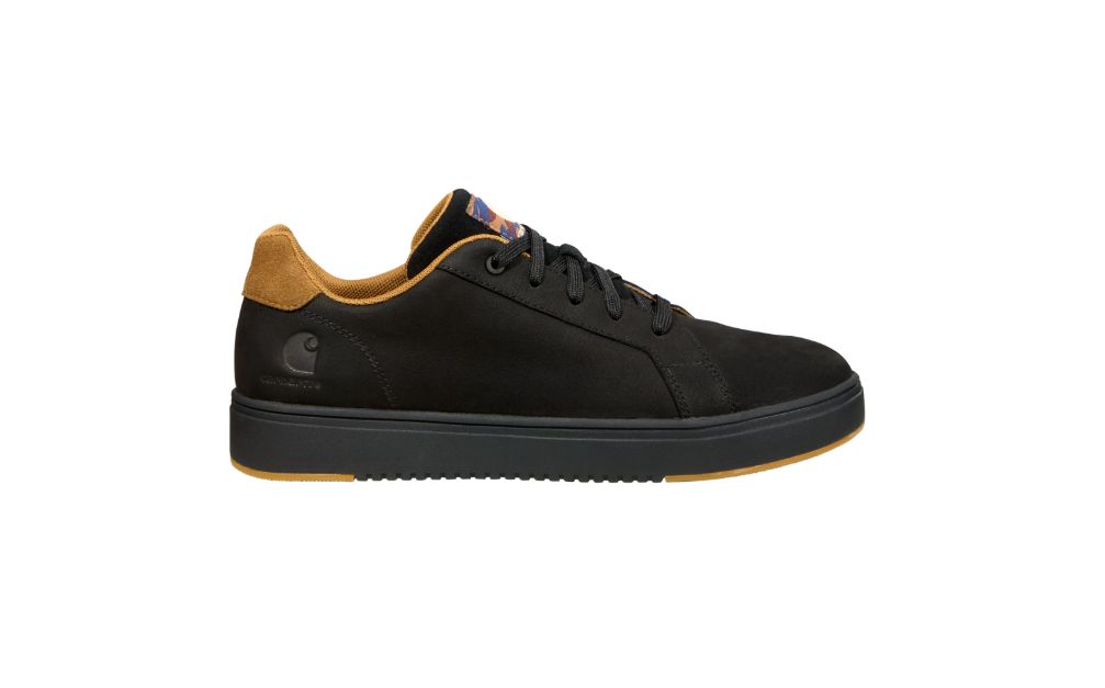 CHARHARTT DETROIT LEATHER SNEAKER BLACK/BROWN-FC2161-M