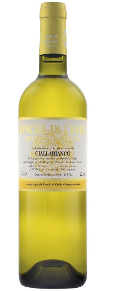 Ronchi di Cialla Ciallabianco 2021, Friuli-Venezia Giulia, Italy