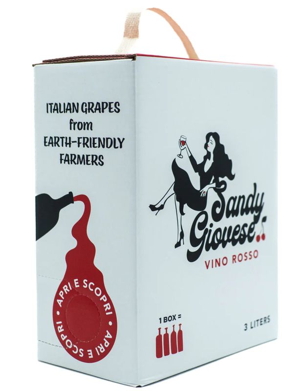 Sandy Giovese Vino Rosso, Italy - 3L