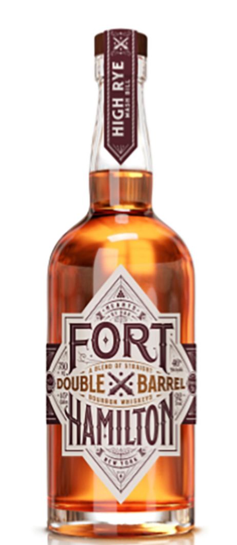 Fort Hamilton Double Barrel Bourbon Whiskey