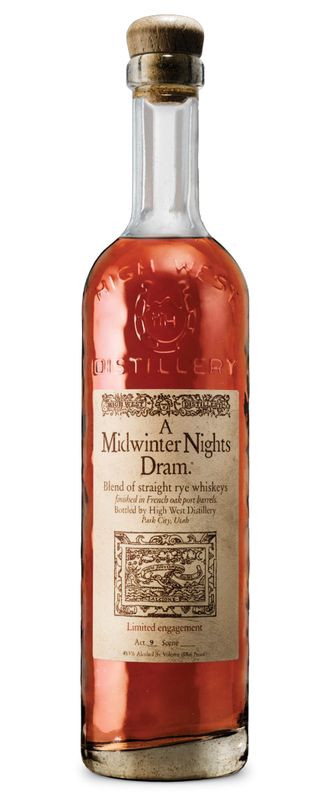 High West &#39;Midwinter Night&#39;s Dram&#39; Whiskey