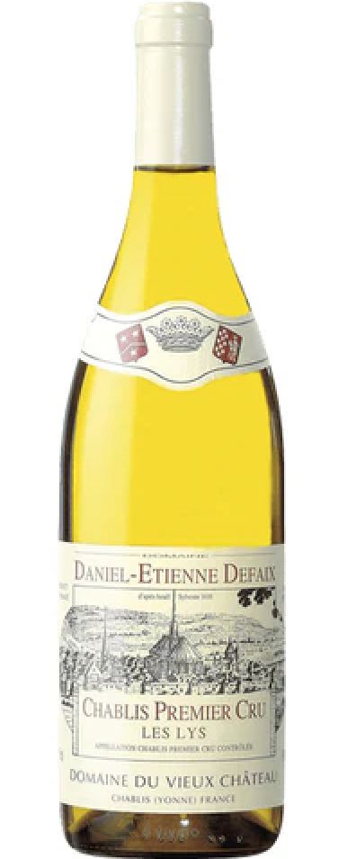 Daniel-Etienne Defaix Chablis Premier Cru &#39;Les Lys&#39; 2012, Burgundy, France