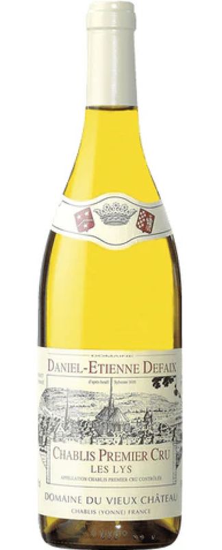 Daniel-Etienne Defaix Chablis Premier Cru &#39;Les Lys&#39; 2012, Burgundy, France