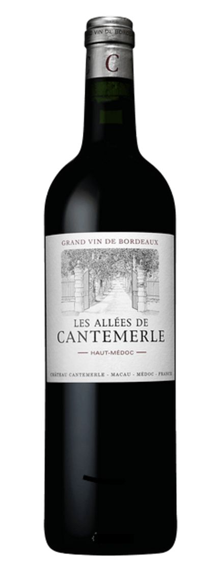 Château Cantemerle &#39;Les Allées De Cantemerle&#39; Haut-Médoc 2019, Bordeaux, France