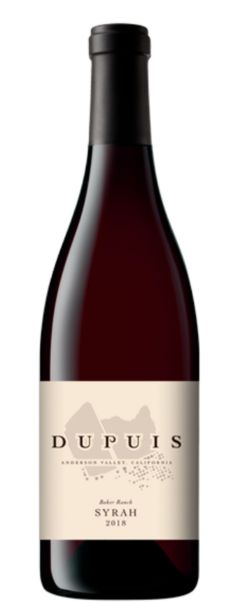 DuPuis &#39;Baker Ranch&#39; Syrah 2019, Anderson Valley, California