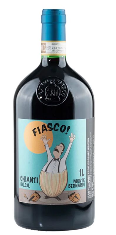 Monte Bernardi &#39;Fiasco&#39; Chianti 2024, Tuscany, Italy - 1L