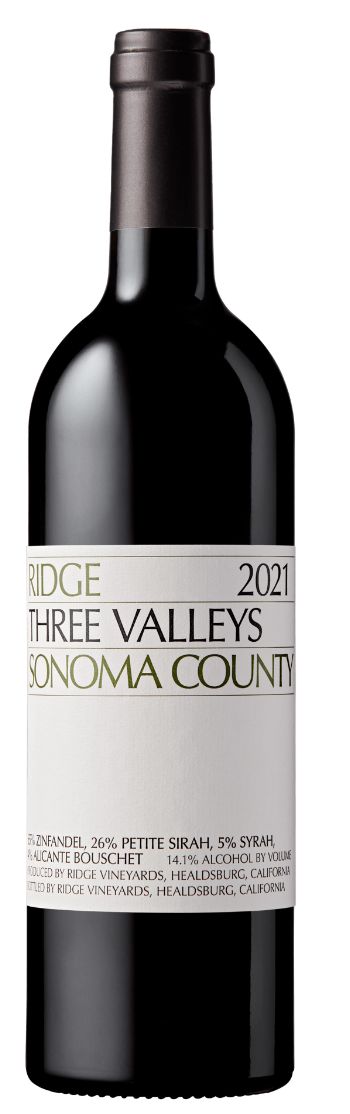 Ridge &#39;Three Valleys&#39; 2023, Sonoma County, California