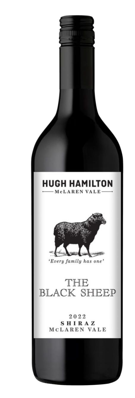 Hugh Hamilton &#39;The Black Sheep&#39; Shiraz 2022, McLaren Vale, Australia
