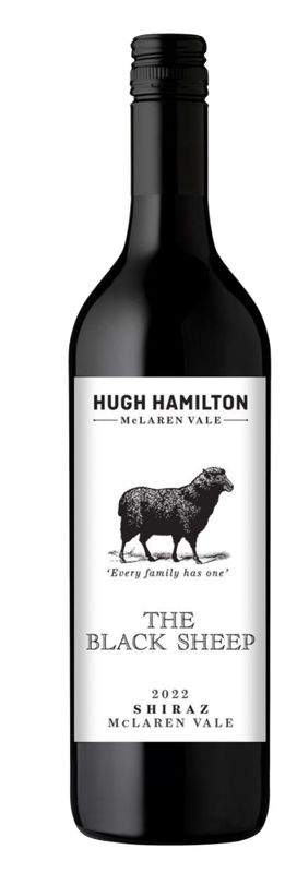 Hugh Hamilton &#39;The Black Sheep&#39; Shiraz 2022, McLaren Vale, Australia