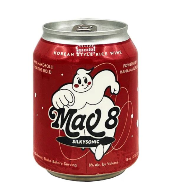 Hana Makgeolli MAQ8 Silkysonic Rice Wine - 8oz