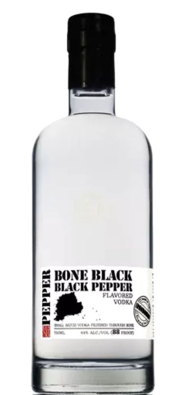 All Points West Distillery &#39;Bone Black Black Pepper&#39; Vodka