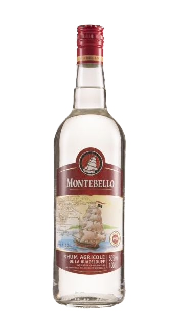 Montebello White Rhum Agricole De La Guadeloupe - 1L