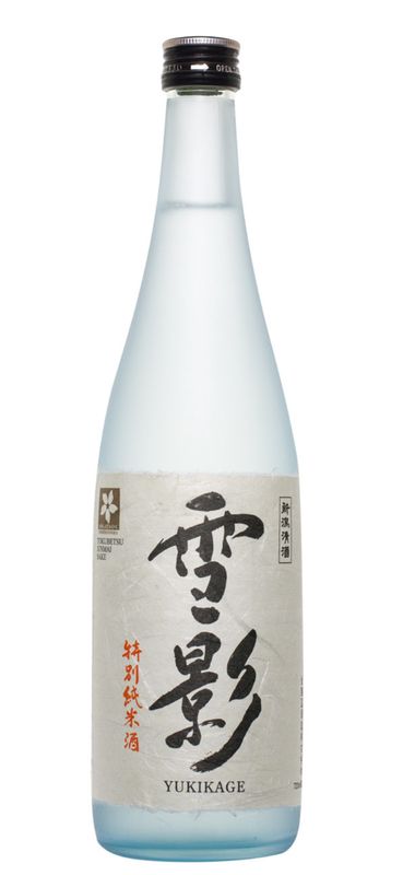 Kinshihai &#39;Yukikage Snow Shadow&#39; Tokubetsu Junmai Sake
