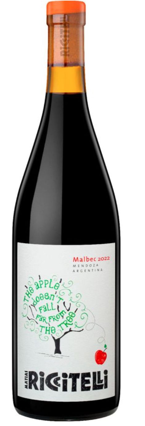 Matias Riccitelli &#39;The Apple Doesn&#39;t Fall Far From the Tree&#39; Malbec 2023, Mendoza, Argentina