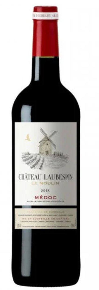 Château Laubespin &#39;Le Moulin&#39; Médoc 2018, Bordeaux, France