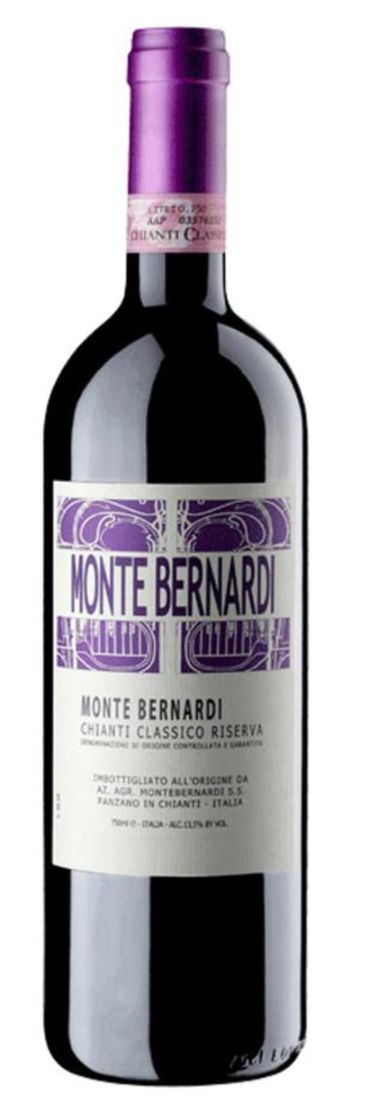 Monte Bernardi Chianti Classico Riserva 2022, Tuscany, Italy